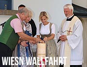 Wiesn-Wallfahrt nach Maria Eich am 04.09.2019 - Votivkerze der Wiesnwirte für eine friedliche Wiesn 2019 (©Foto: Martin Schmitz)